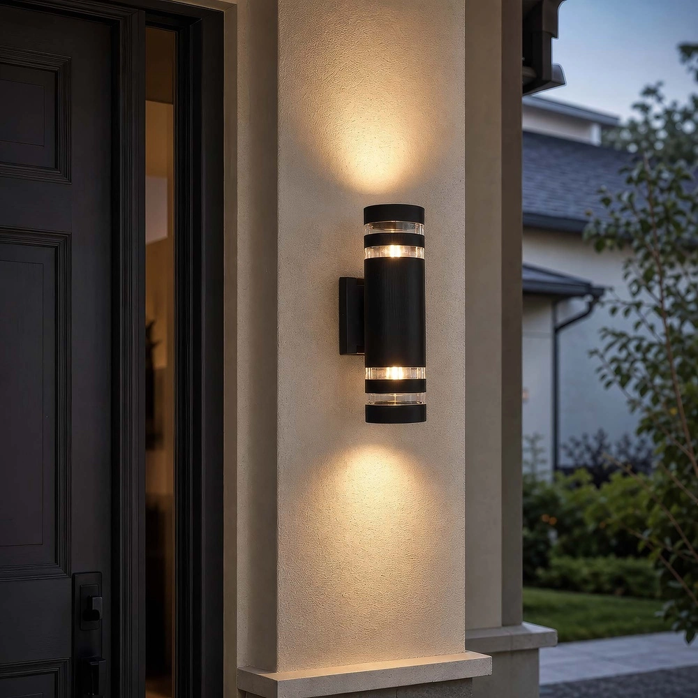 Design wall lamp Toluca Black Double Searchlight 5,05342E+12