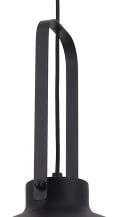 Black hanging lamp Mendoza Ø 37.5 cm Artdelight 8719831735051