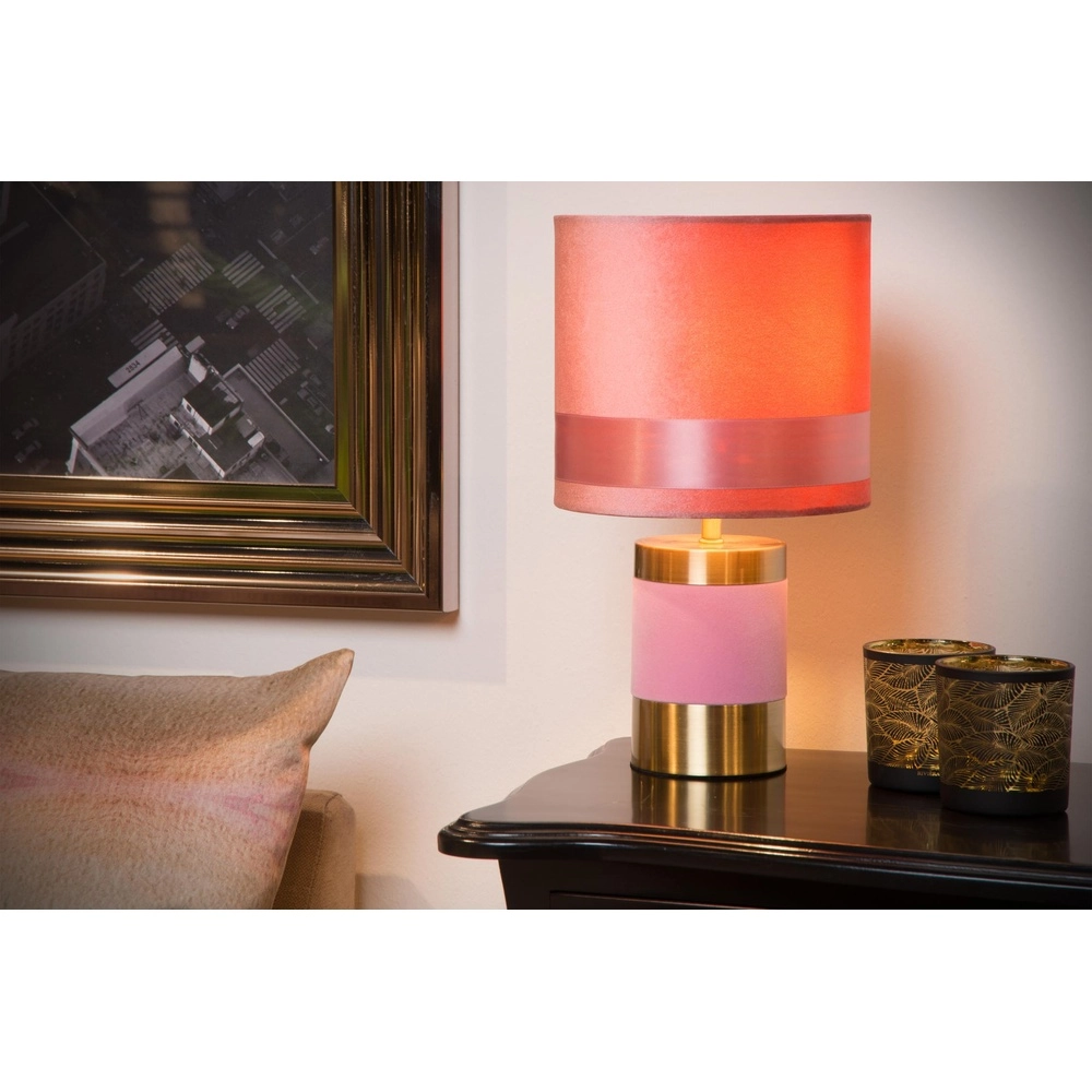 Design table lamp Extravaganza Frizzle pink Lucide 5411212105288