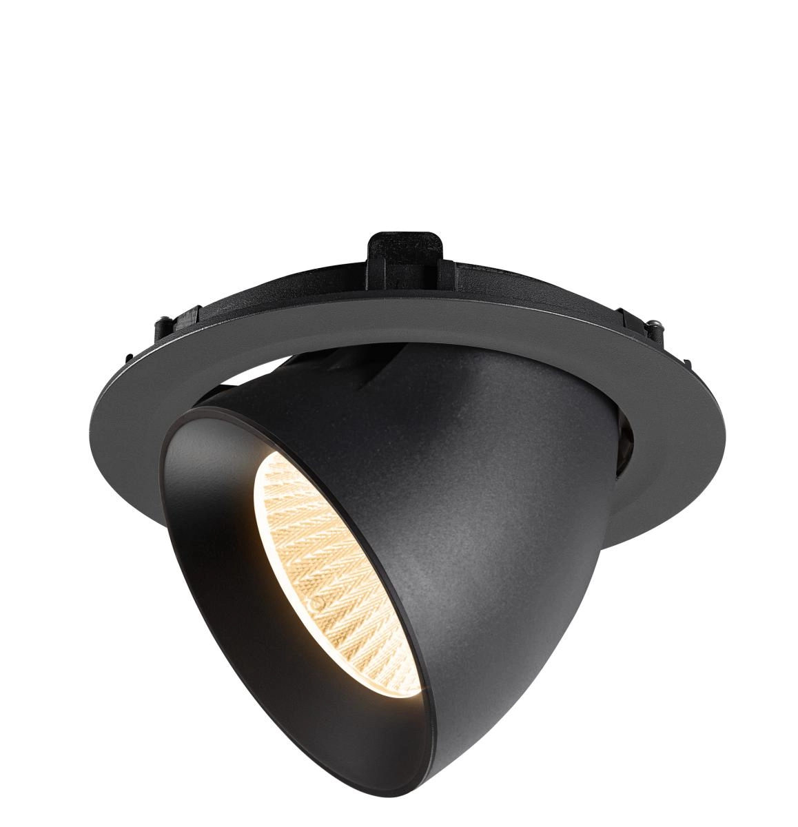 Recessed spotlight Numinos Gimble XL black 2700K - 40deg SLV 4024163308878