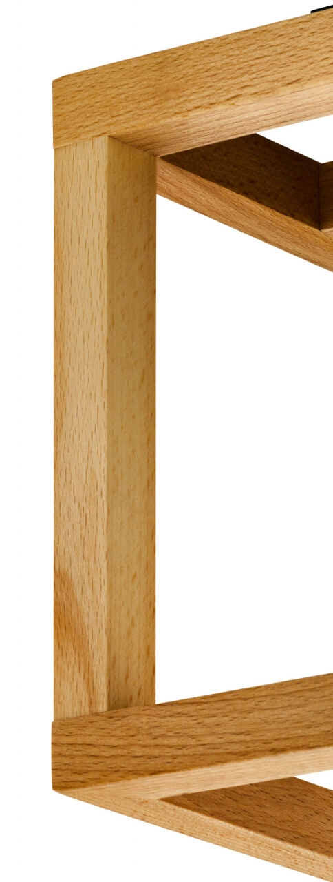 Wooden ceiling lamp Blackcrown 1 Eglo 9002759321468