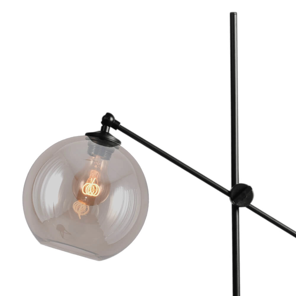 Floor lamp Bella 2 with round glass Masterlight 8718121333861