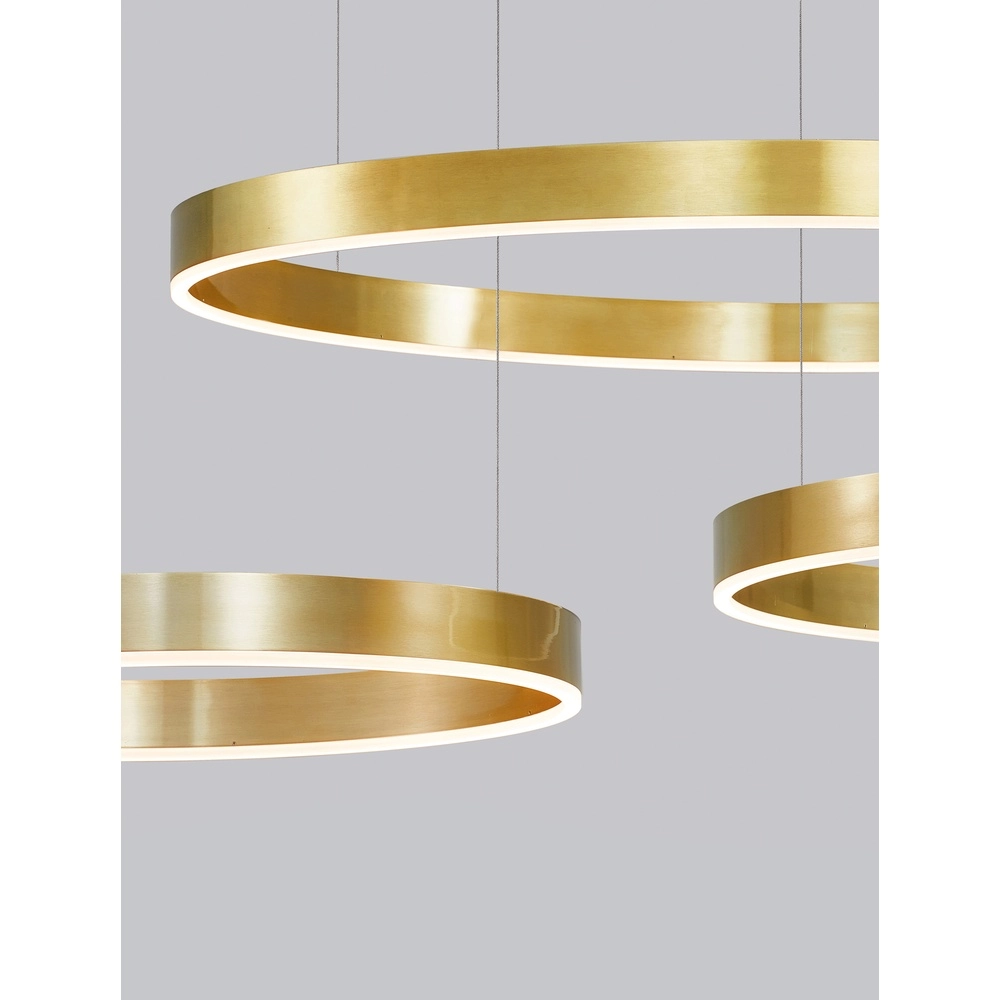 Pendant lamp Motif gold Ø 100cm 2700-6500K Lyora 5212017443595