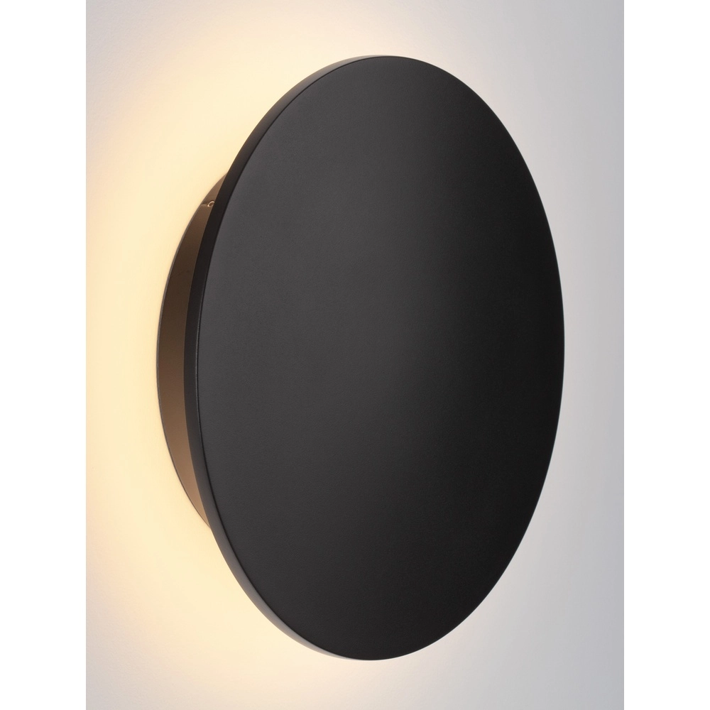 Round wall lamp Copper black Ø 30cm Lyora 5212017447388