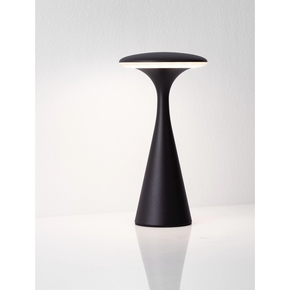 Design table lamp Grigio black