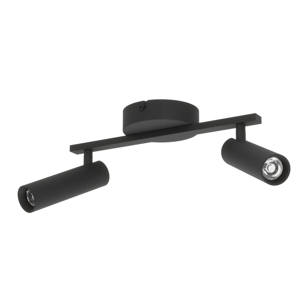 Surface-mounted spot Valproto 2-light black