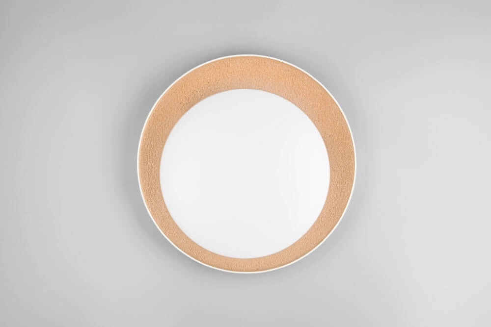 Beautiful LED ceiling light Aleta Ø 45cm - gold Trio 4017807616750