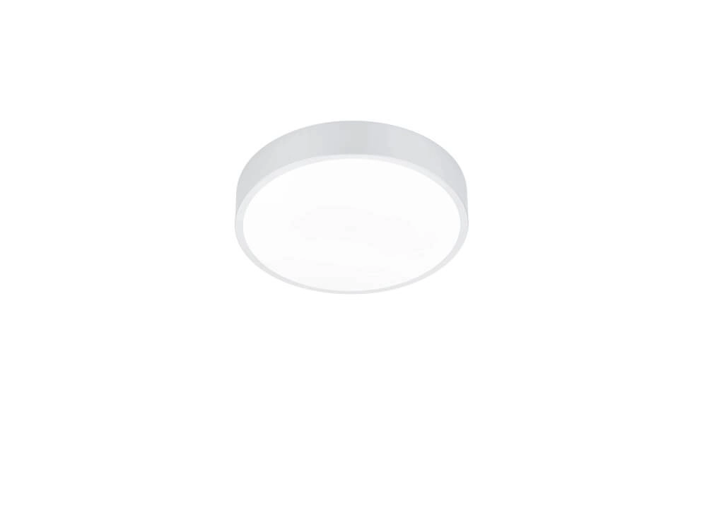 White ceiling lamp Waco Ø 31cm