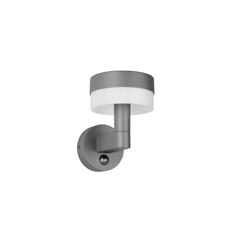 Design wall lamp Mackenzie anthracite with sensor Trio 4017807648539