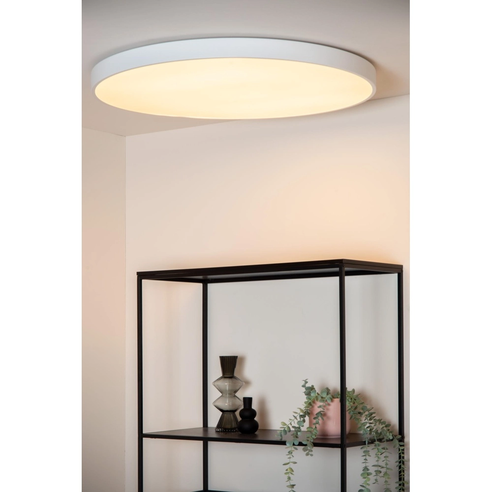 Ceiling light Unar Ø 80cm - 2700K - white Lucide 5411212792068
