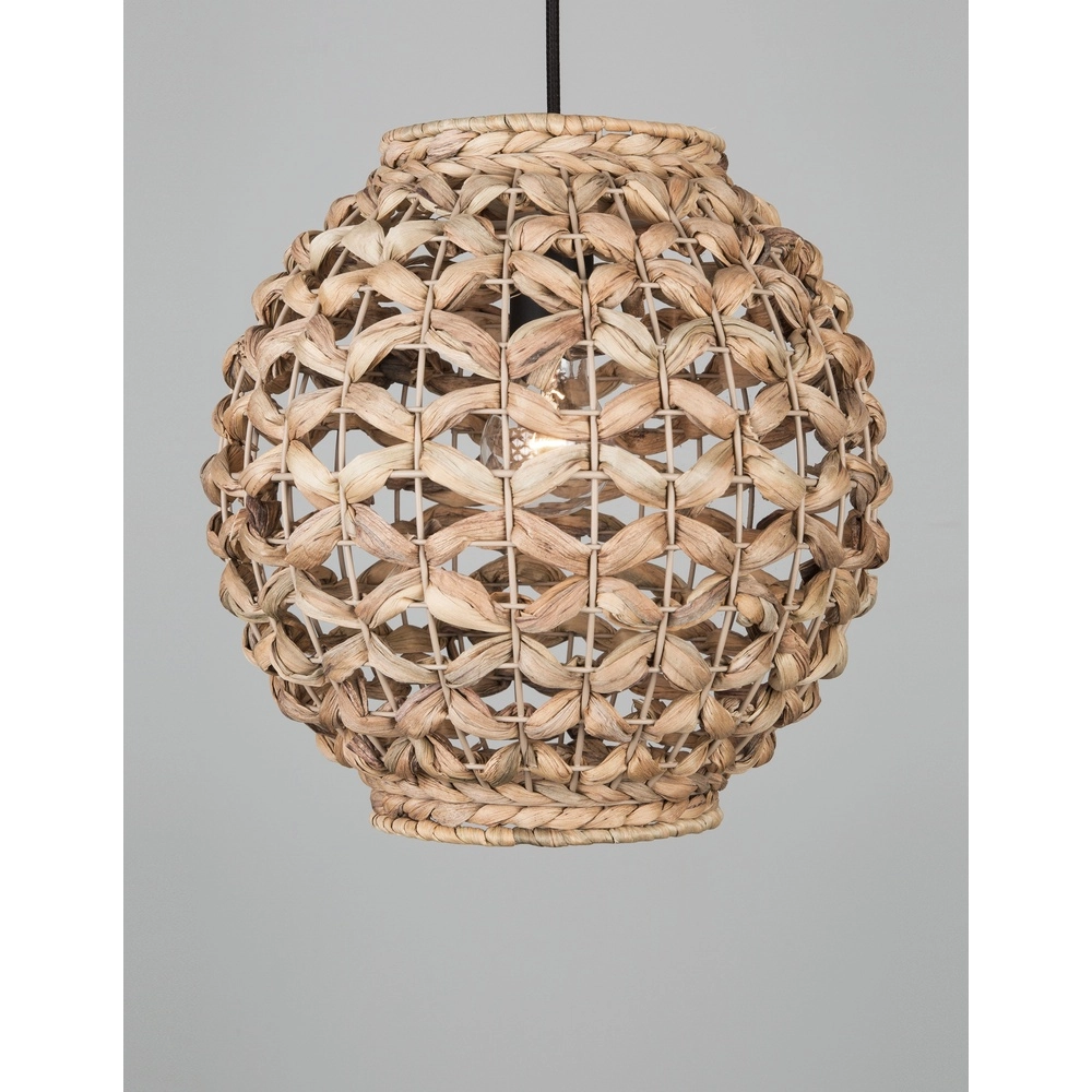 Rattan pendant lamp Griffin Ø 30.5cm Lyora 5212017421333