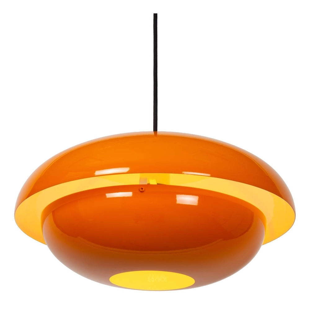 Pendant lamp Younes Ø 40cm orange Lucide 5411212650191