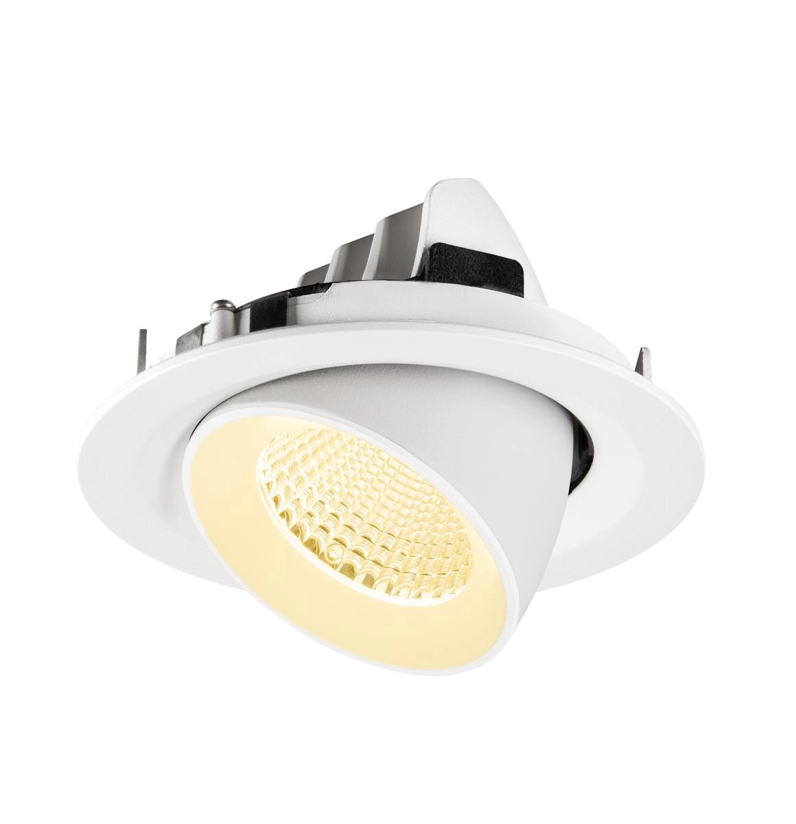 Recessed spotlight Numinos Gimble M white 3000K - 40deg SLV 4024163311823