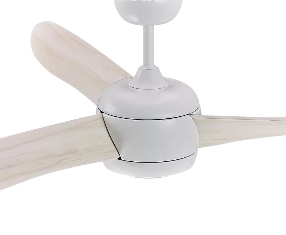 Silent ceiling fan Airfusion Nordic Ø 143cm white Beacon 9333509134268