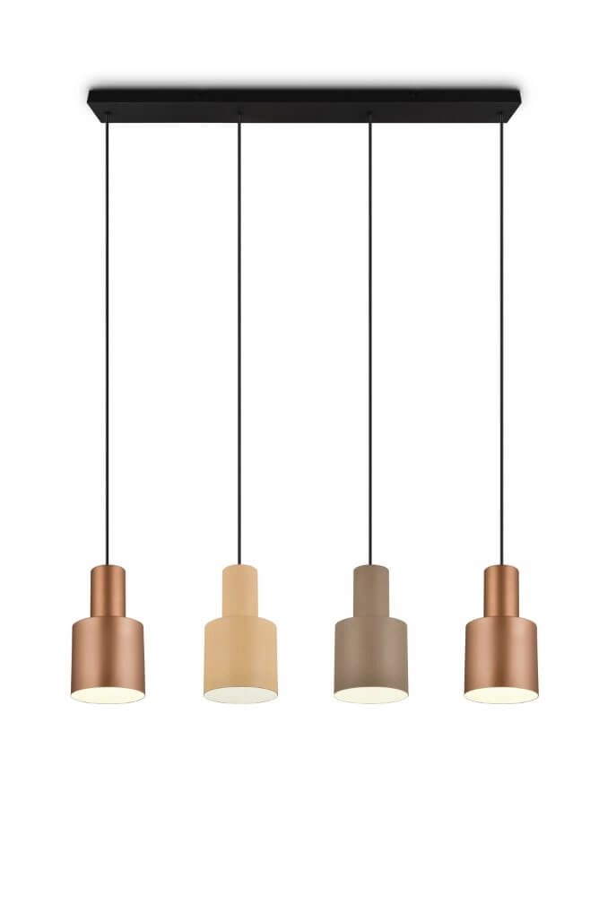 Design hanging lamp Agudo 4-light Trio 4017807574593
