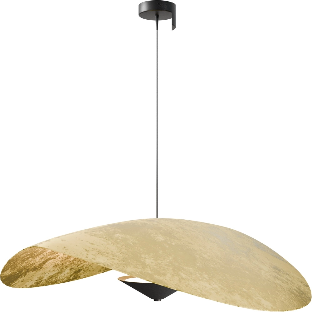 Ø 90cm LED pendant light Lente Gold leaf Masterlight 8718121389318