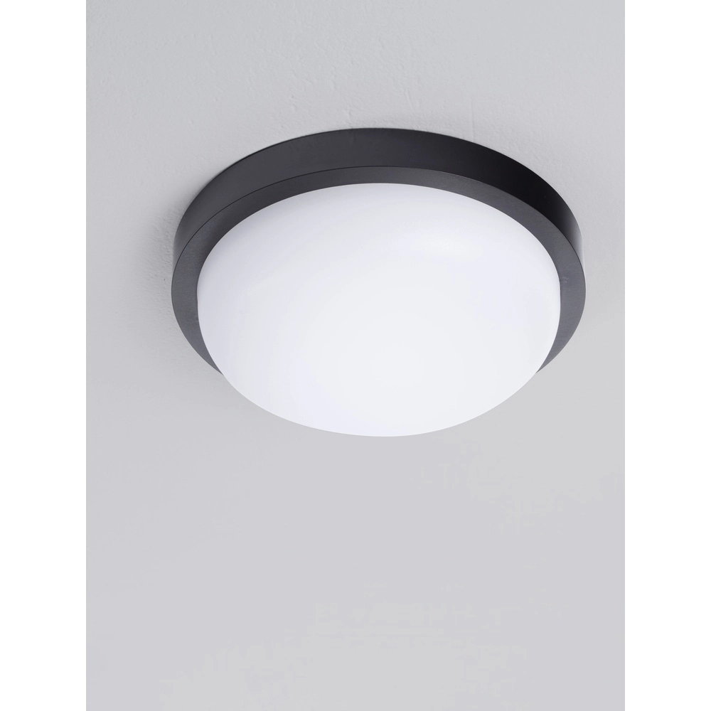 Ceiling lamp Reo black Ø 23,5cm Lyora 5212017453310