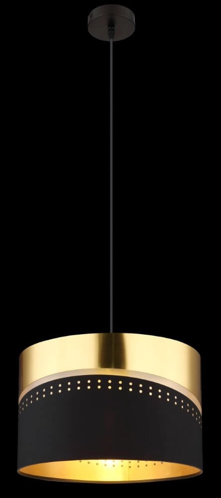 Pendant lamp Or black with gold Globo 9007371458707