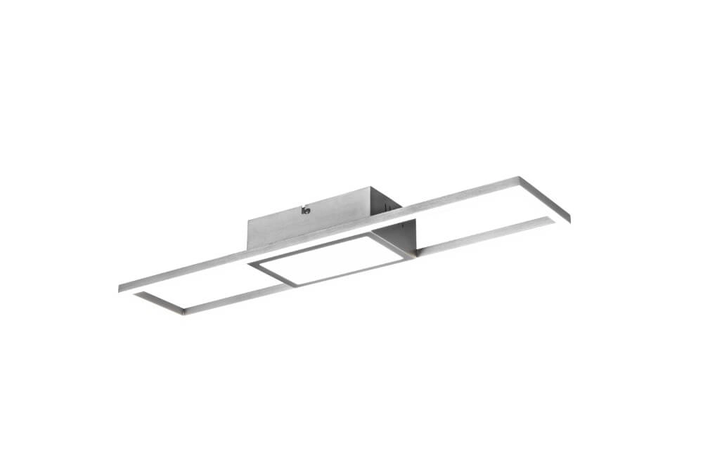Stainless steel LED ceiling lamp Rigido Trio 4017807538830