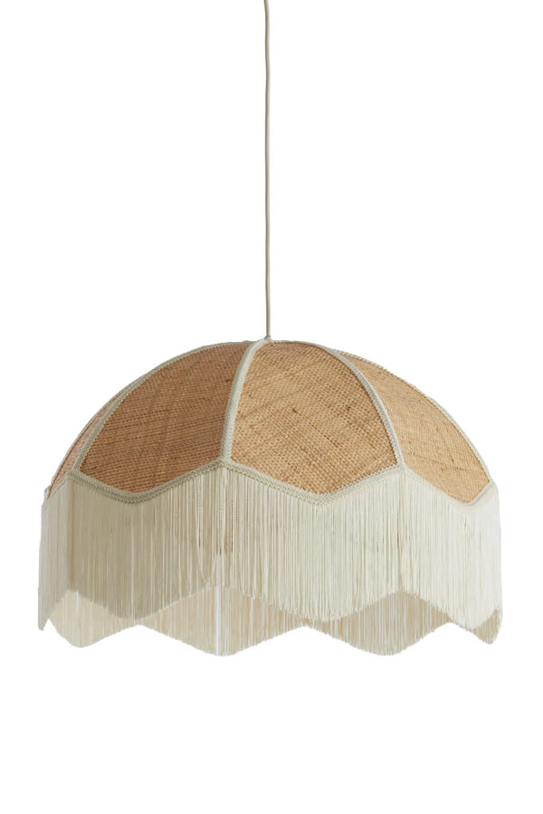 Cream pendant lamp Malacia Ø 60cm Light & Living 8717807761271
