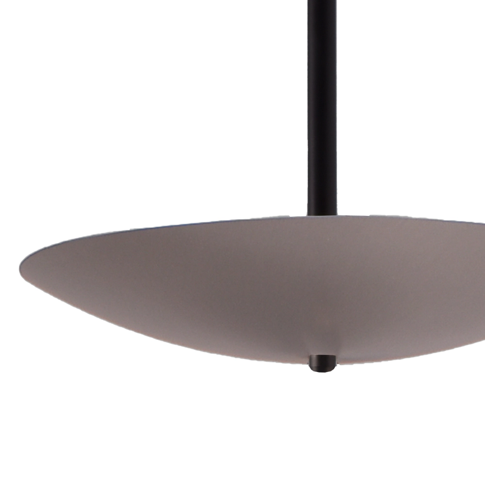 Ceiling lamp Scala Ø 25cm black with nickel Masterlight 8718121337722
