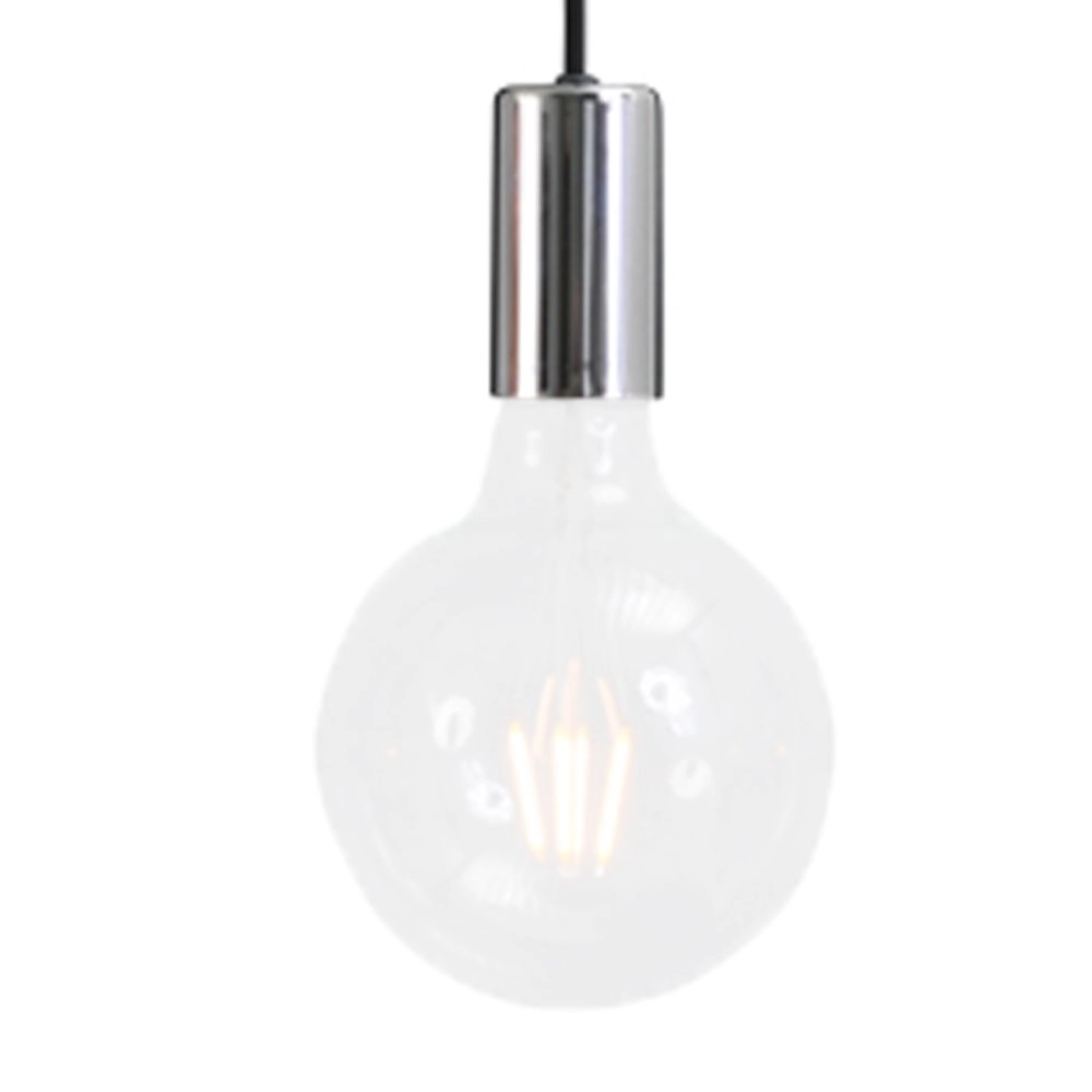 Pendant lamp Concepto 3-light black with gray Masterlight 8718121142401