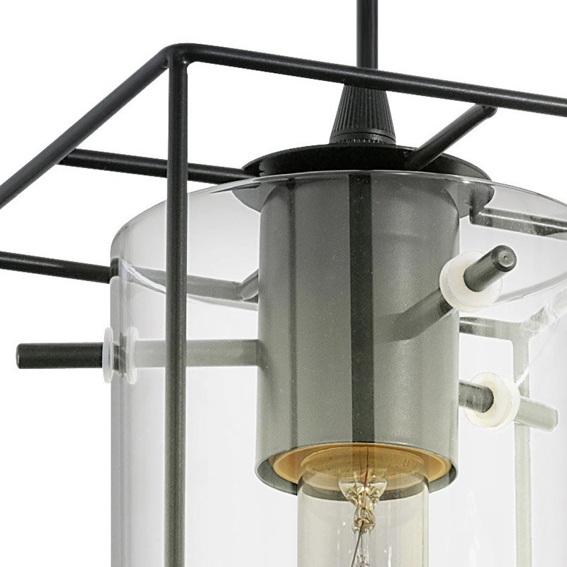 Pendant lamp Loncino black Eglo 9002759494957