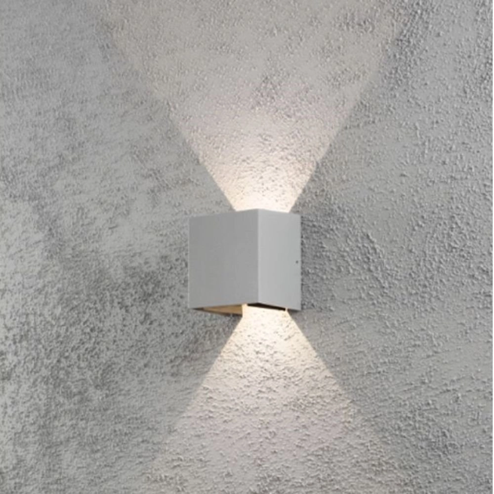 LED spot Cremona Up - Down 2x3w - 3000K 13.5cm matt silver KonstSmide 7318307959314
