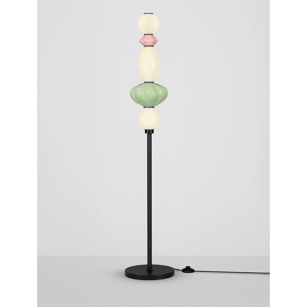 Floor lamp Oneta white - pink - green Lyora 5212017473967