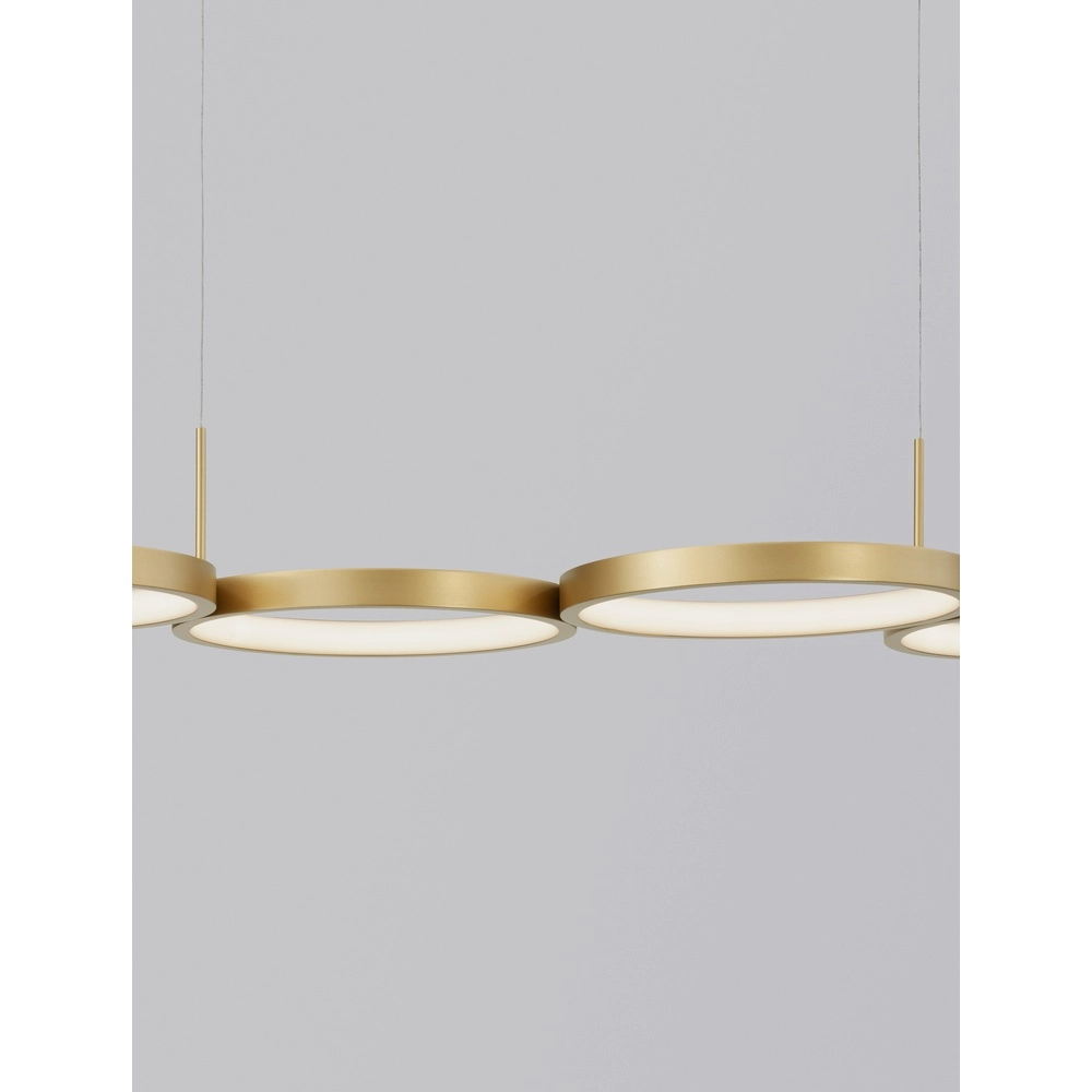 Modern pendant lamp Magnus gold 84cm Lyora 5212017433190