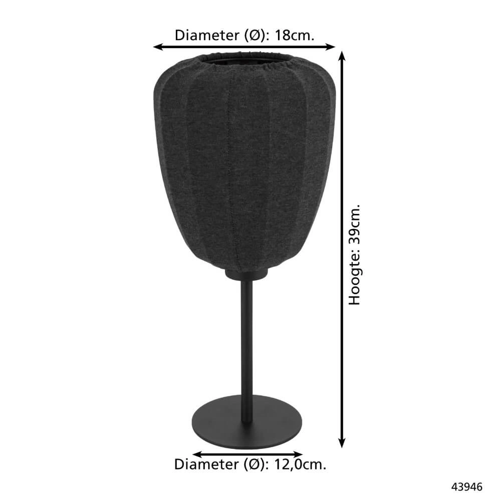 Table lamp Barlaston anthracite Eglo 9002759439460