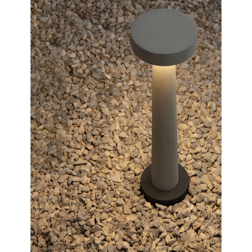Garden lamp Cram sand brown 50cm