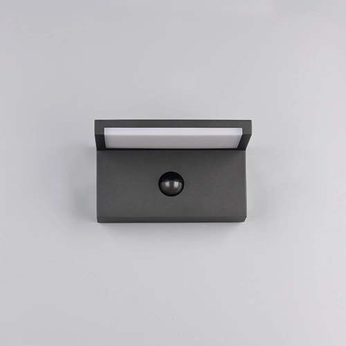 Modern wall lamp Ravi anthracite with sensor Trio 4017807686890