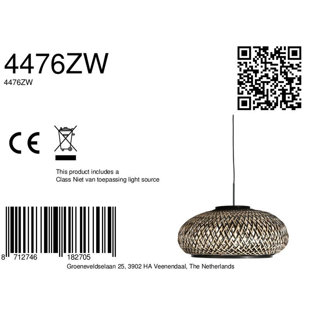 Pendant lamp Sparkled Light Ø 50cm Steinhauer 8712746182705