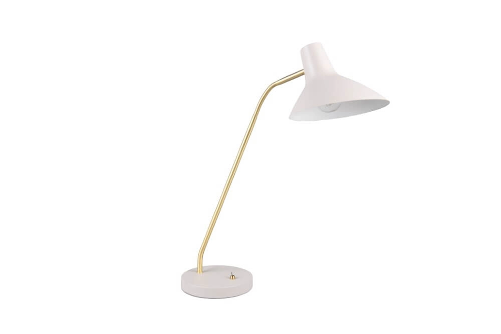 Sleek desk lamp Traveller white Trio 4017807613728