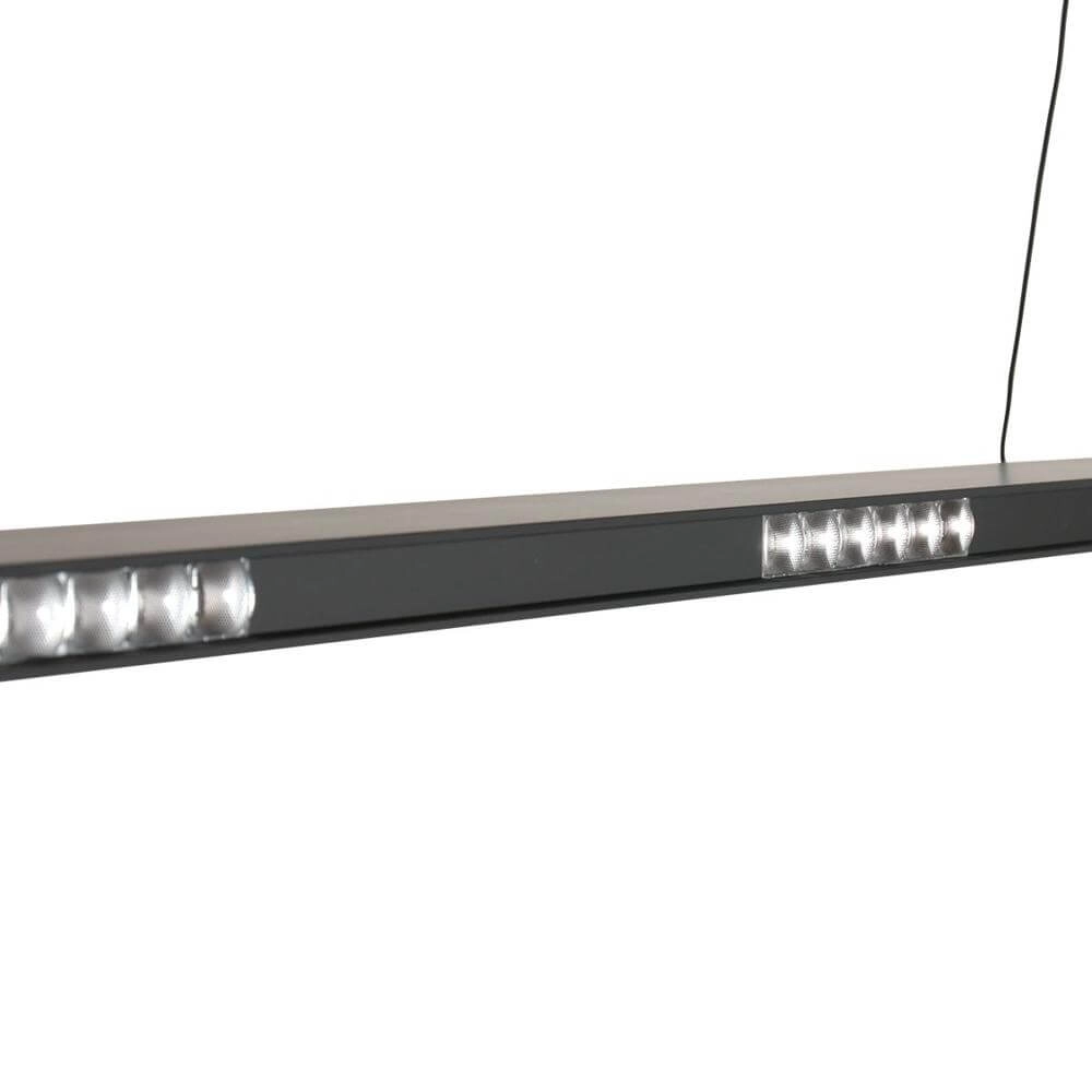 Design pendant lamp Fluxy 160cm black Steinhauer 8712746177855