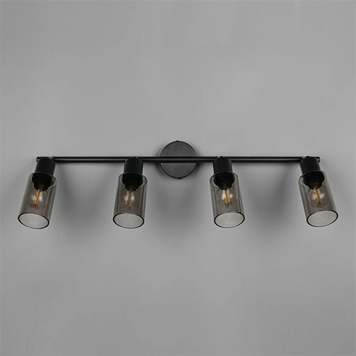 Design ceiling lamp Mars 4-light black Trio 4017807670516