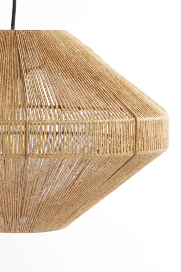 Rattan pendant lamp Mallow Ø 50cm Light & Living 8717807676254