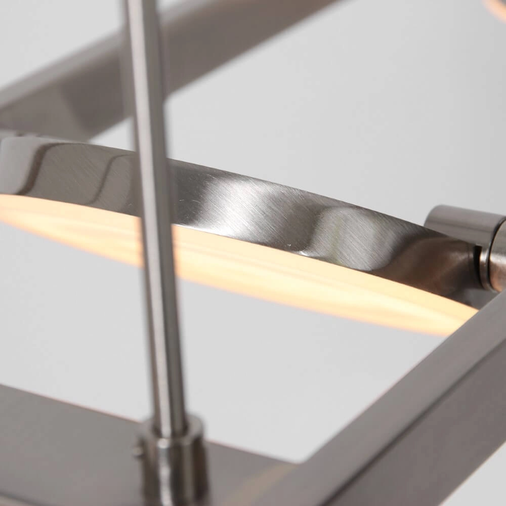 Flexible led pendant light Soleil Stainless steel Steinhauer 8712746167344