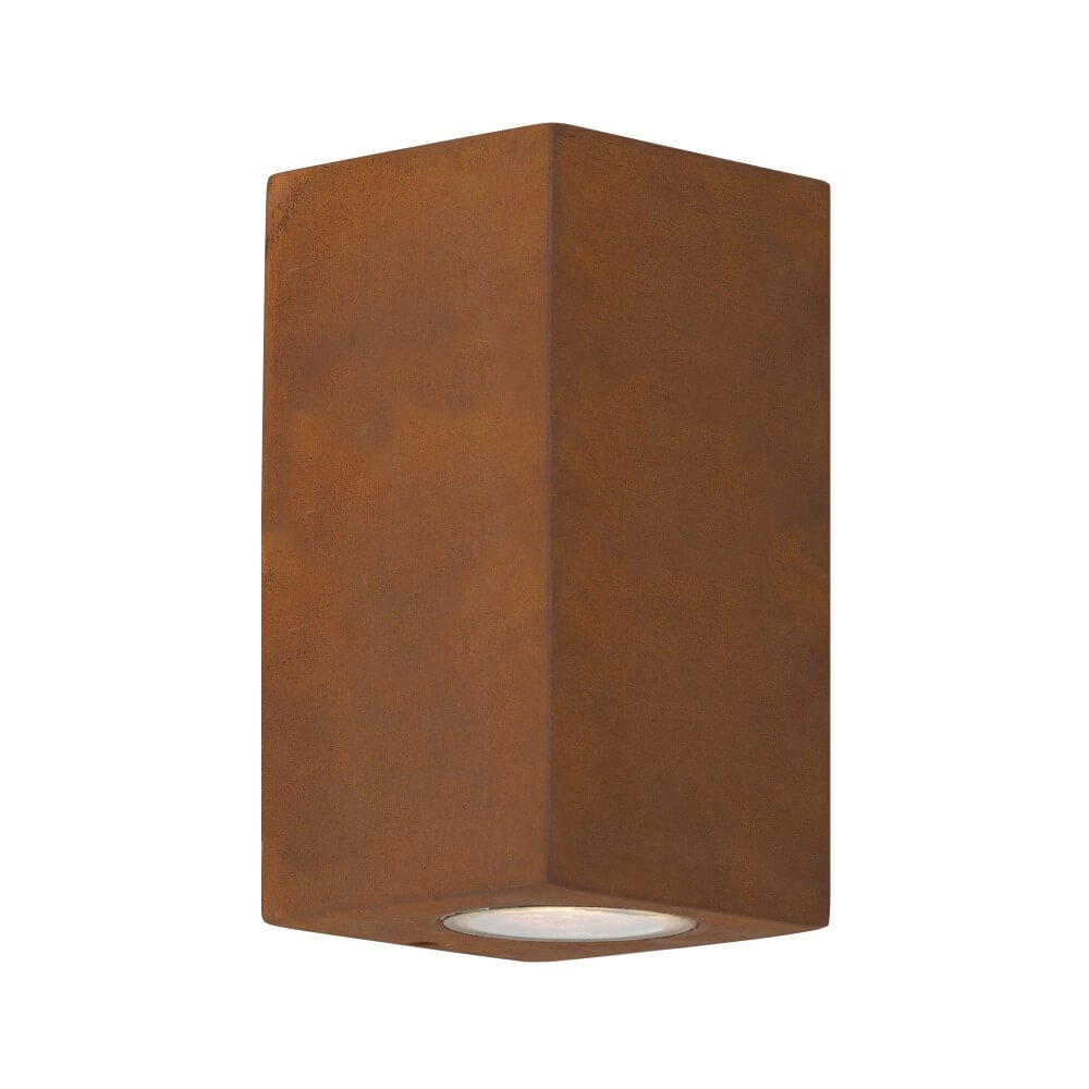 Wall spotlight Levi corten up & down