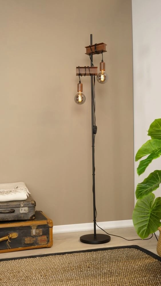 Rusty floor lamp Townshend 4 Eglo 9002759435264