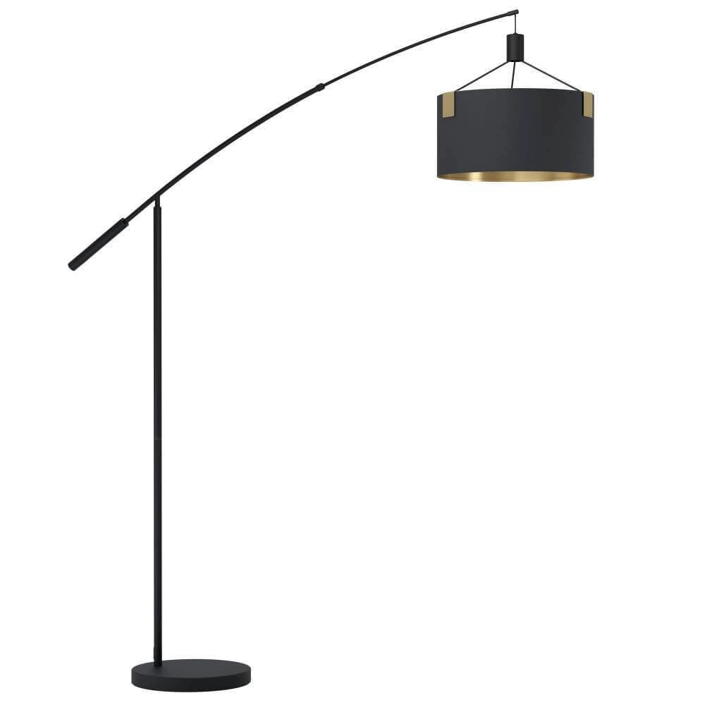 Floor lamp Tortola 1 Ø 45cm - black with gold