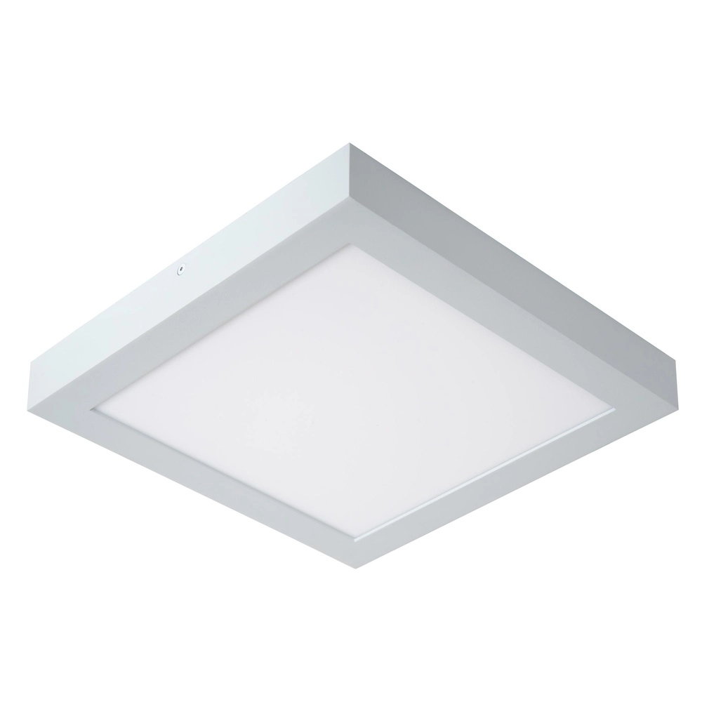 Ceiling light Brice-Led 30cm square IP44 white
