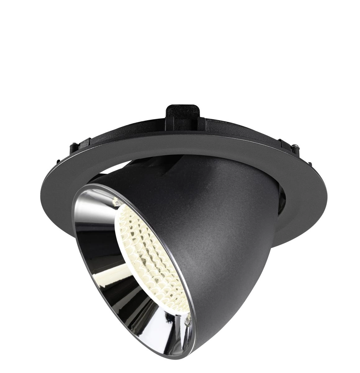 Recessed spotlight Numinos Gimble XL black/chrome 4000K - 55deg SLV 4024163308465