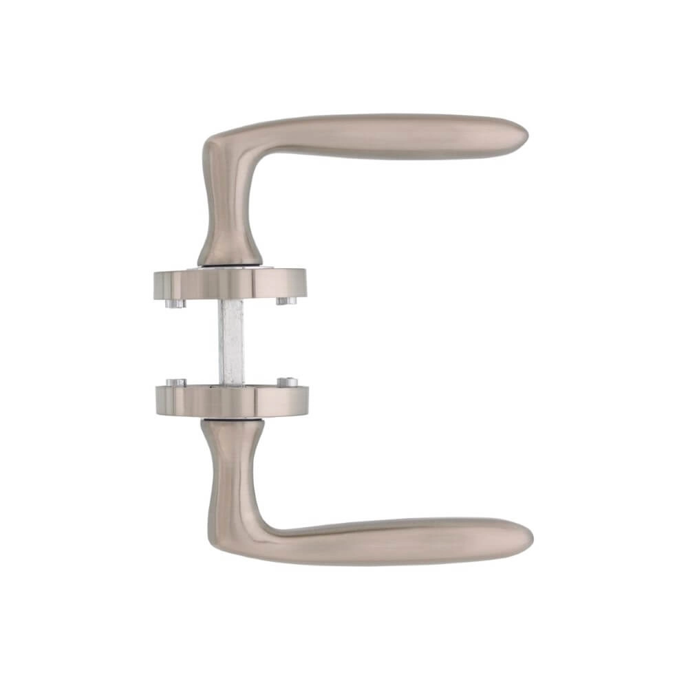 Door handle Bjorn nickel matt Intersteel 8714186144008