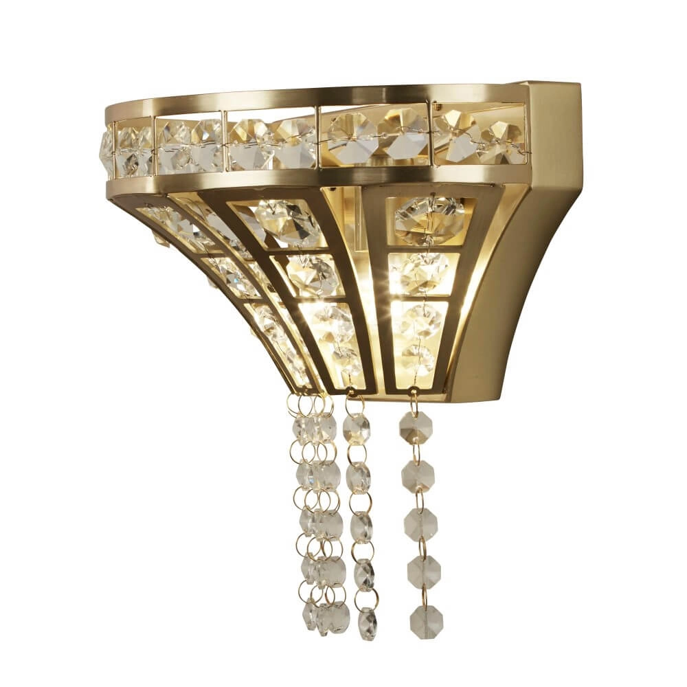 Wall lamp Gemma gold Searchlight 5053423249933