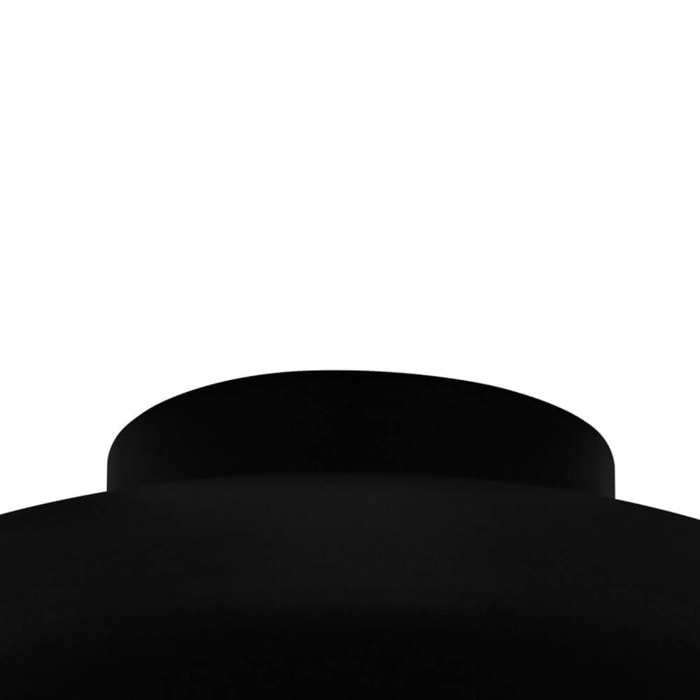 Bedroom ceiling lamp Mogano black Ø 40cm Eglo 9002759436377