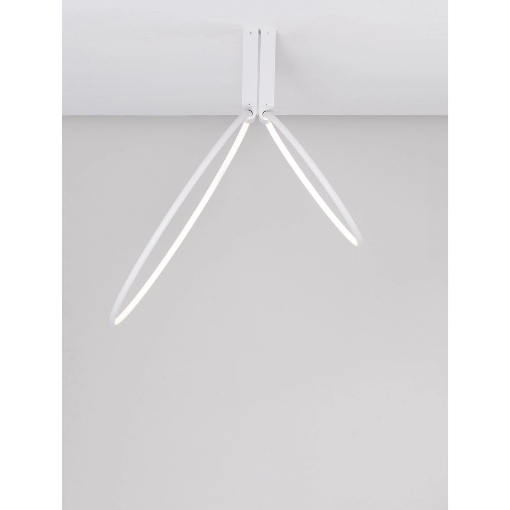Design ceiling lamp Garve white Ø 40cm and Ø 60cm Lyora 5212017431844