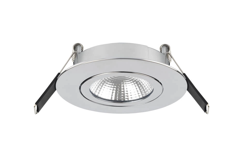 Flat recessed spotlight Lux Slim 3000K - chrome Lyora 5055788250050