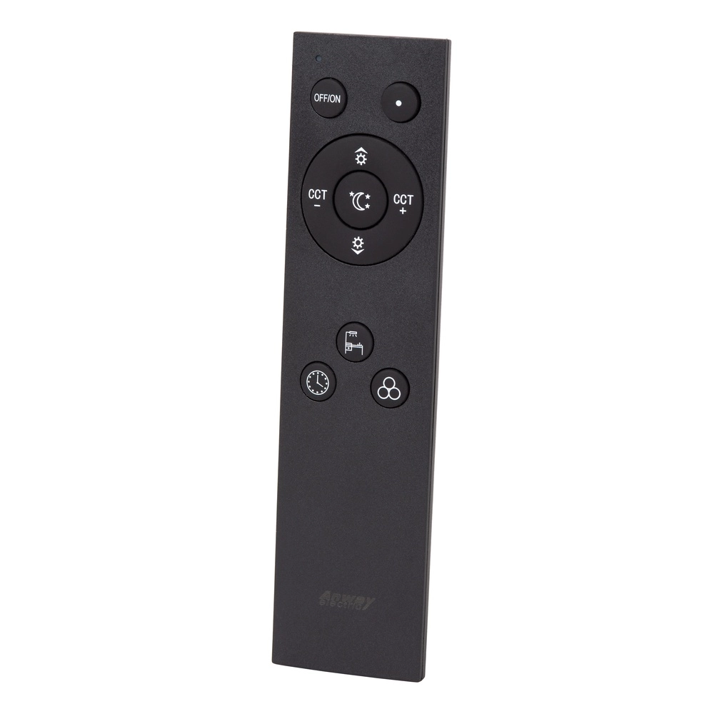 Design ceiling lamp Applause Ø 40cm - brushed steel - with remote control Premium by Lucide 5411212221780